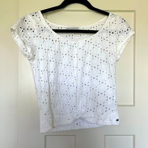 American Eagle lace top size S